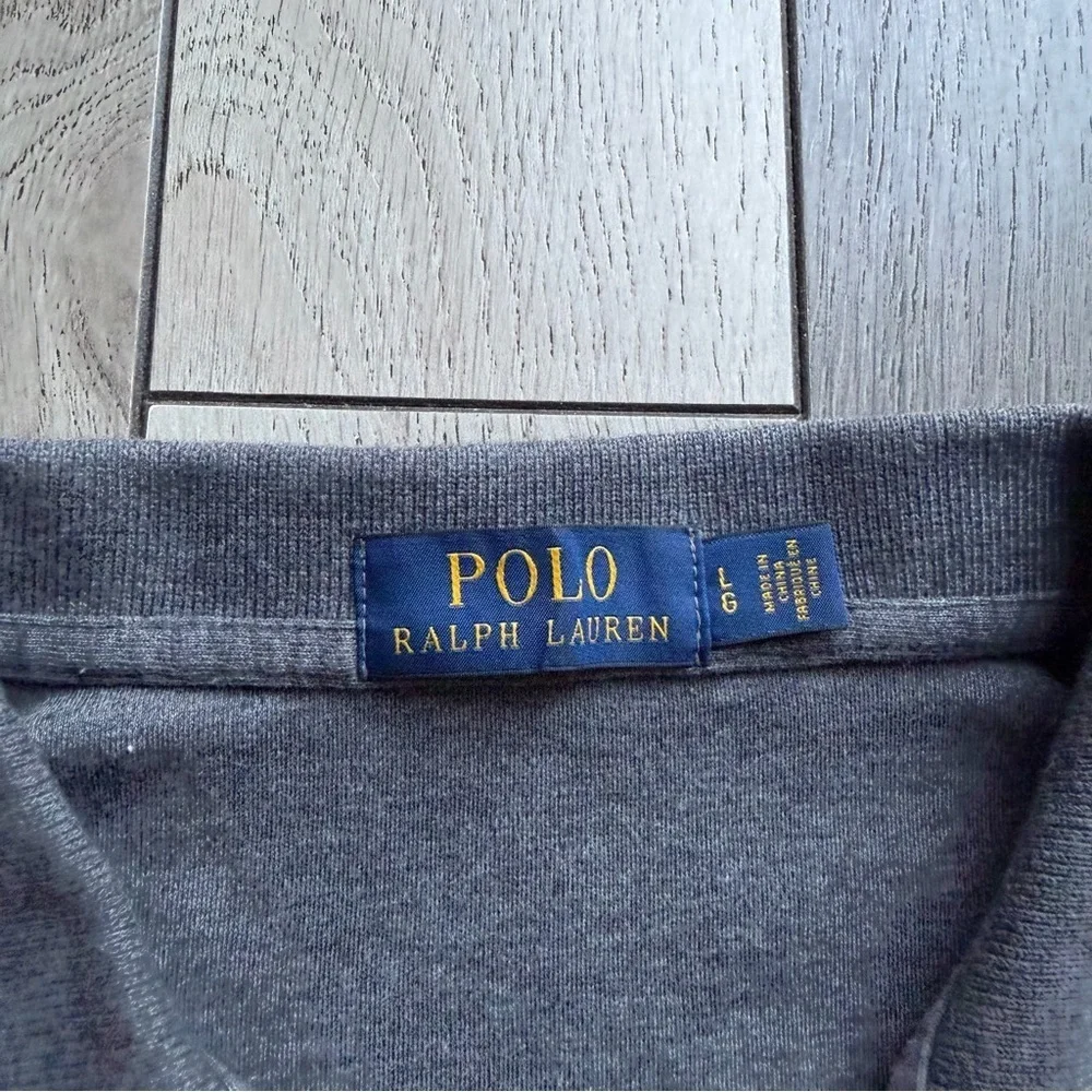 Ralph Lauren Charcoal Polo Shirt